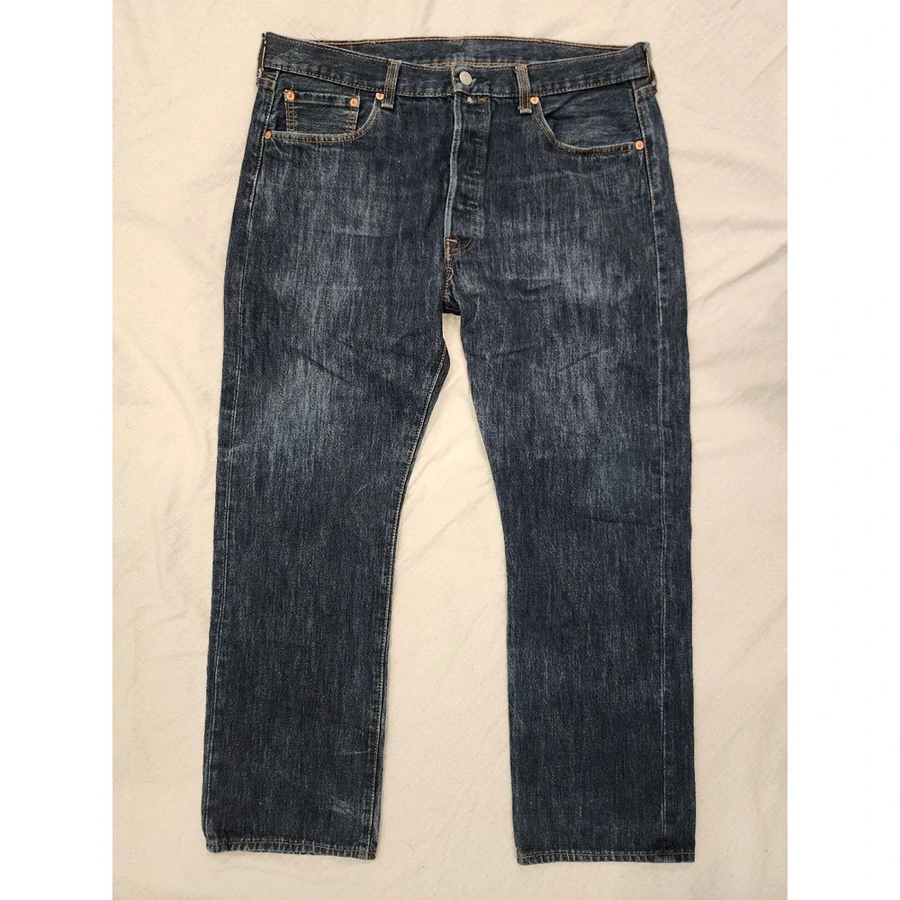 Levi's Original 501 jeans - Straight Leg, Button Fly‎ Men's 38x30 long lasting